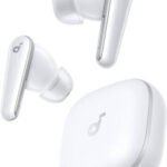 Anker Soundcore Liberty 5 Earbuds, 9.2mm Wool-Paper Diaphragm Drivers, Adaptive ANC 3.0, 6 Mics with Al, Dolby Audio, HearID 4.0, Bluetooth 5.4, IP55 Water and Dust-Resistant, White | Liberty 5