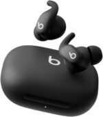 Beats Powerbeats Fit True Wireless Earbuds, Secure-Fit Wingtips, ANC & Transparency Mode, 30H Battery, Sweat Resistant, Spatial Audio, iOS & Android, On-Device Controls, Jet Black | ME2J4 - Image 2
