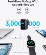 Anker 140W USB C Charger, Laptop Charger, 4-Port Multi-Device Fast Charging, Advanced GaN Power Adapter, Intuitive Touch Controls, Black | B2697KZ1 - Image 5