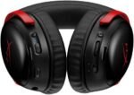 HP HyperX Cloud III S Wireless Gaming Headphones, 53mm Angled Drivers, Memory Foam Padding, Premium Leatherette Surface, Electret Condenser Microphone, Polar Pattern, Black/Red | A59Z0AA - Image 5