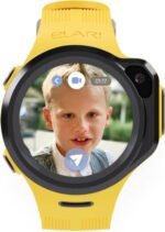 Elari KidPhone 4GR Kids Smartwatch, KidGram Safe Messenger, Call Function, GPS Tracker, Waterproof, Two-Way Audio Video Calls, SOS, Anti-Lost Alarm, 2 Built in Cameras, Yellow | KIDPHONE-4GR - Image 4