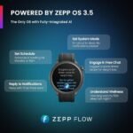 Amazfit Balance Smart Watch, AI Fitness Coach, Sleep & Health Tracker with Body Composition, GPS, Alexa Built-in, Bluetooth Calls, 14-Day Battery, 1.5" AMOLED Display, for Android/iPhone, Black - Image 4