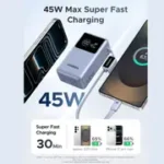 Ugreen Nexode Pro Power Bank 10000mAh Blue - Image 3