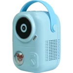 VOZ Kids Karoke Bluetooth Speaker With Microphone Blue – VZK02 - Image 2