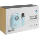 VOZ Kids Karoke Bluetooth Speaker With Microphone Blue – VZK02 - Image 6