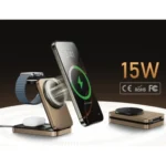 Fifth Element Orbit 3-in-1 Wireless Charger Gold – FEMC3IN1G - Image 5