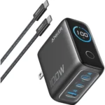 Anker Compact 3-Port USB-C Charger Black – B121B141