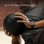 Amazfit Bip Max 50mm Smartwatch, 2.07" AMOLED Display, GPS, 4GB Storage, Offline Maps, Tracker, Hybrid Training, 150+ Sports, HYROX Mode, 5 ATM for Android & iPhone, Gray - Image 3